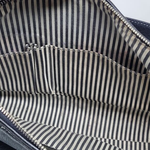 Kate Spade New York Black Pebbled Leather Hand Bag Single Handle Strap - Picture 10 of 10